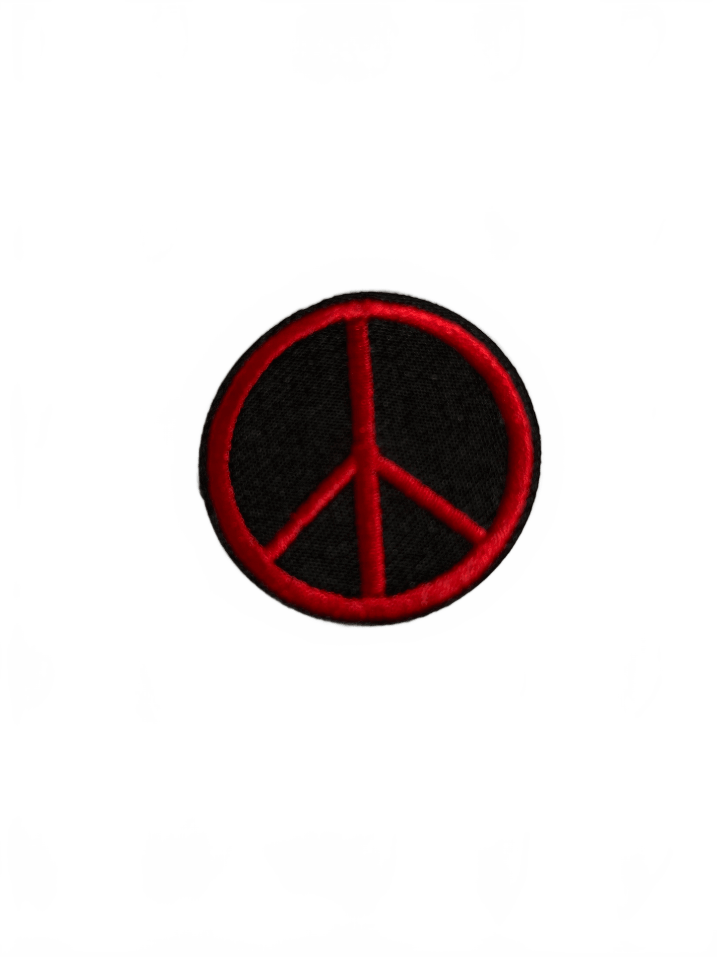 Peace Logo Black and Red - Let's Patch It Up!