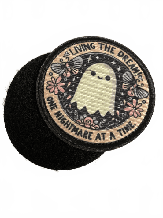 Velcro Removable Large Living the Dream Patch - Let's Patch It Up!