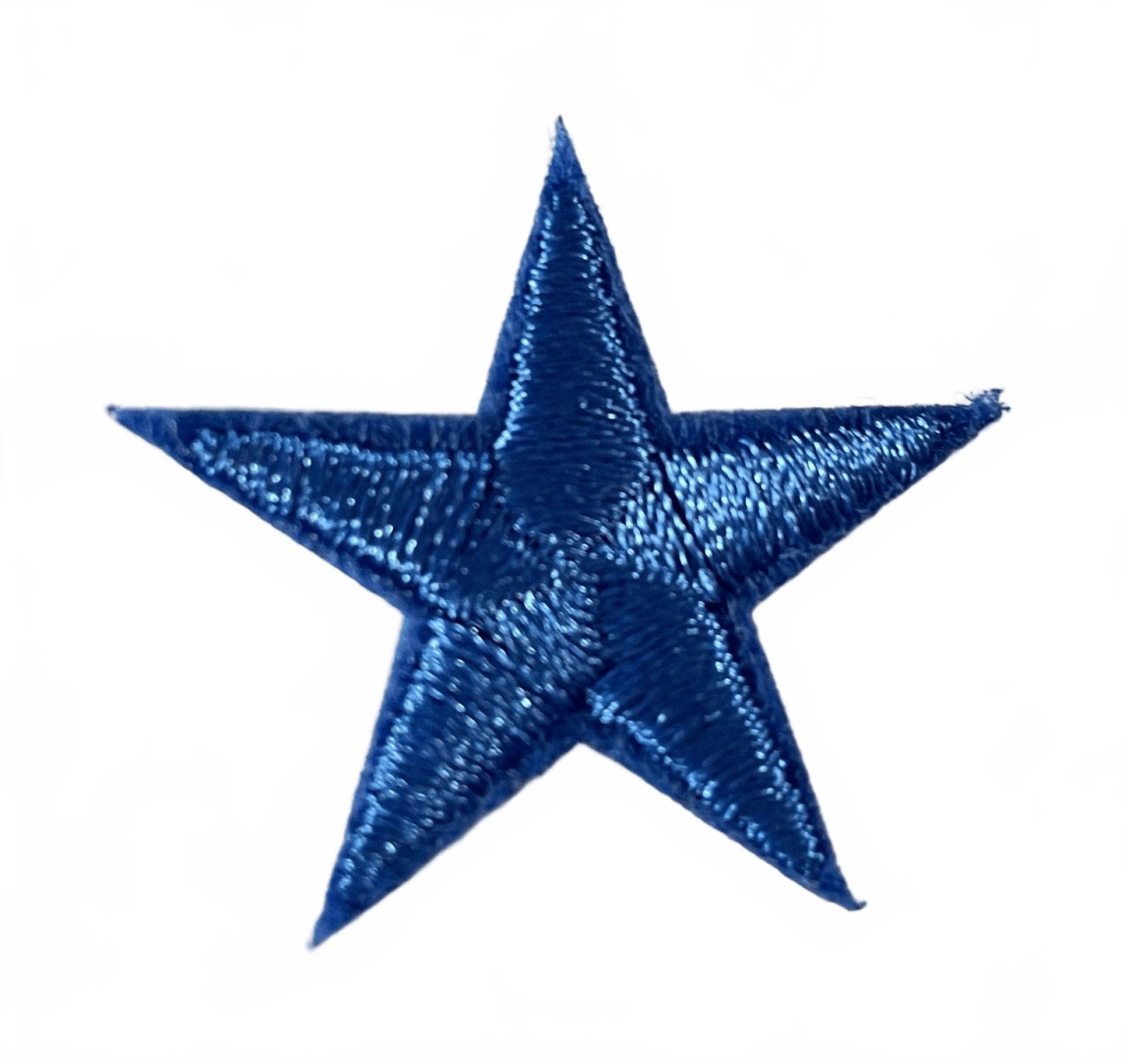Stars Iron On Patches - small Royal Blue Star - Let's Patch It Up!