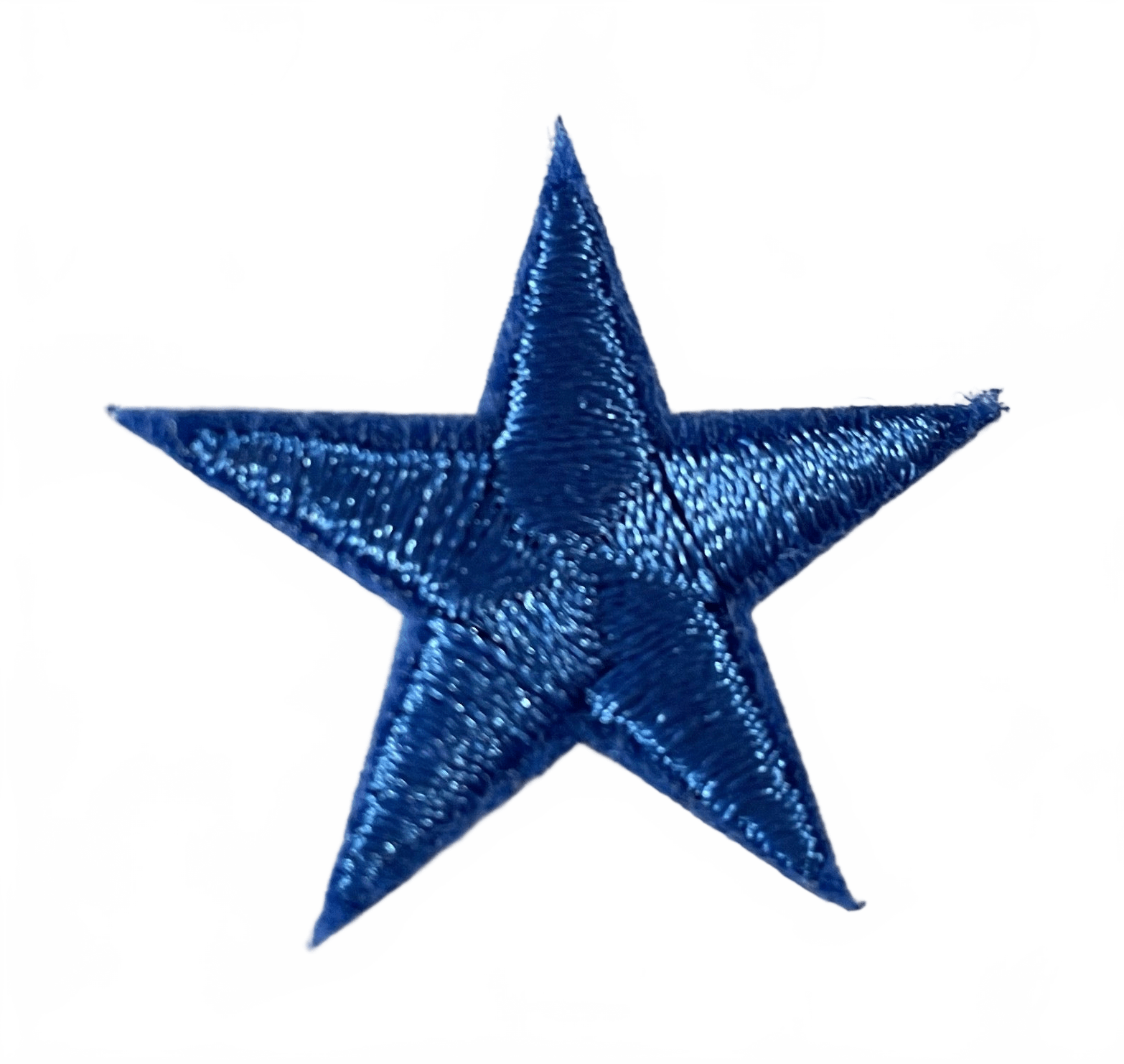 Stars Iron On Patches - small Royal Blue Star - Let's Patch It Up!