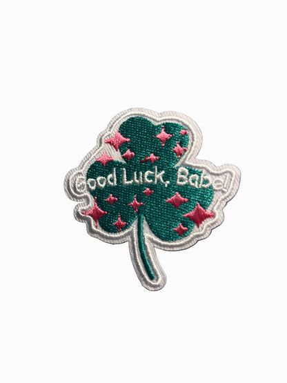 “Quotes and Sayings” Iron on Patches Good Luck Babe - Let's Patch It Up!