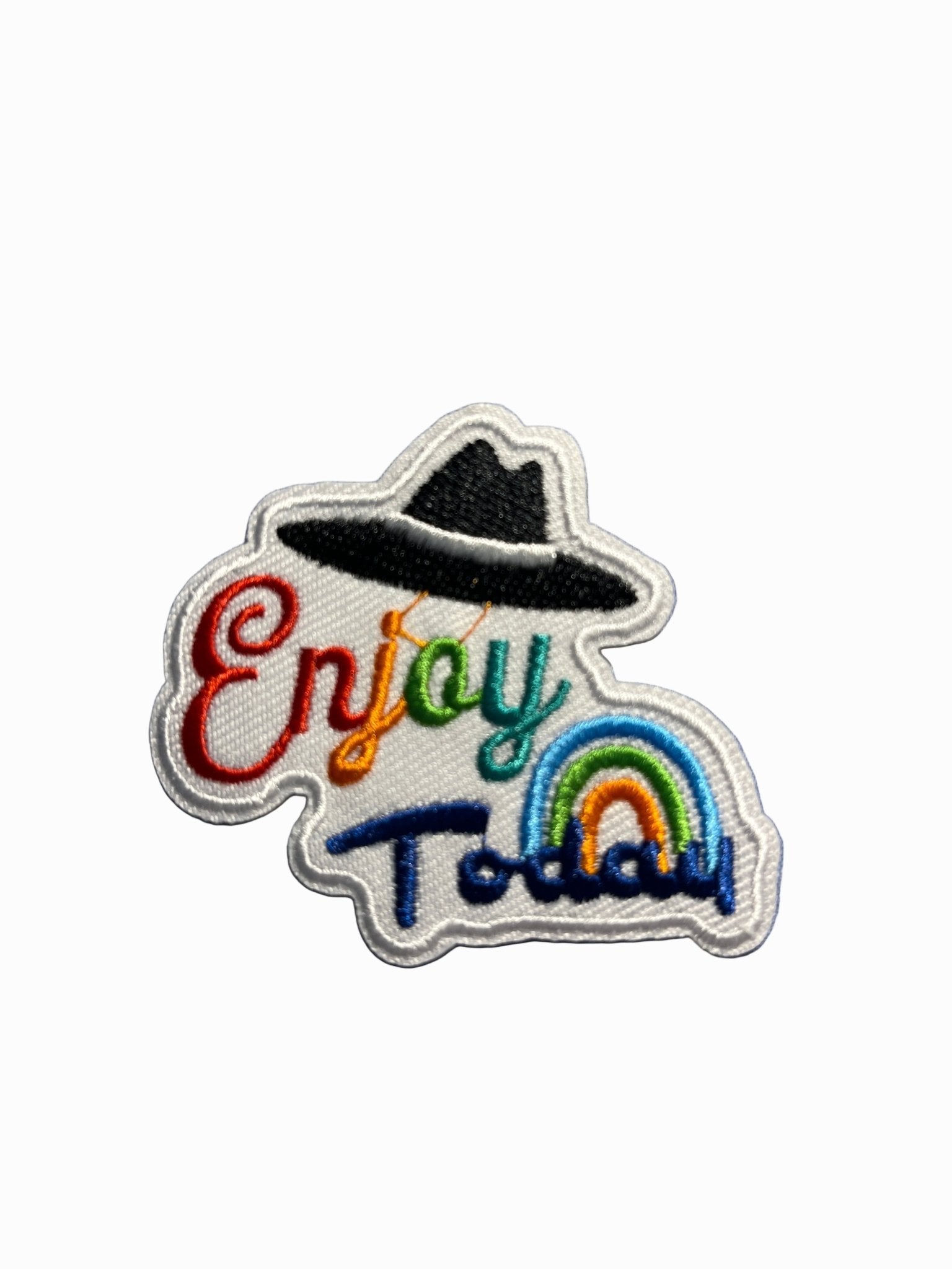 “Quotes and Sayings” Iron on Patches Enjoy today - Let's Patch It Up!