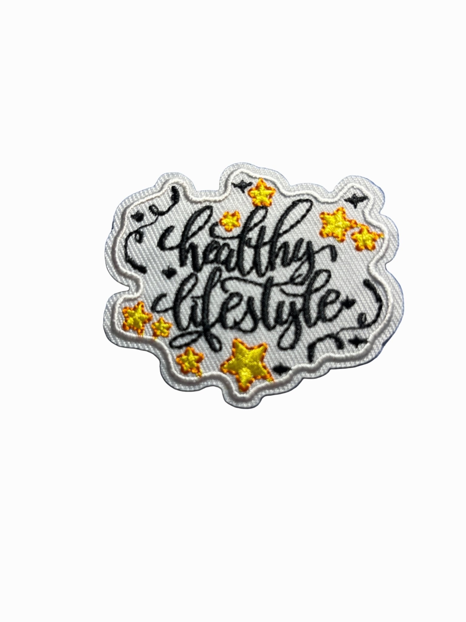 “Quotes and Sayings” Iron on Patches Healthy lifestyle - Let's Patch It Up!