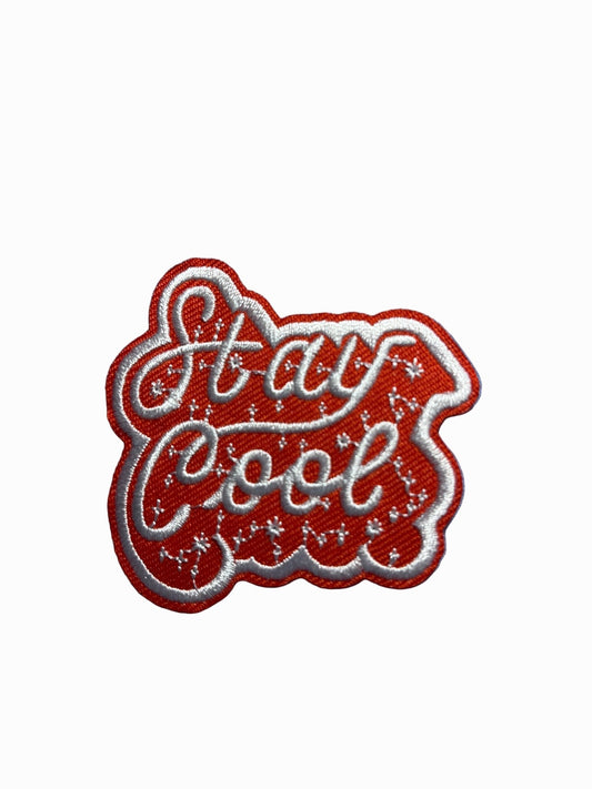 “Quotes and Sayings” Iron on Patches Stay cool - Let's Patch It Up!