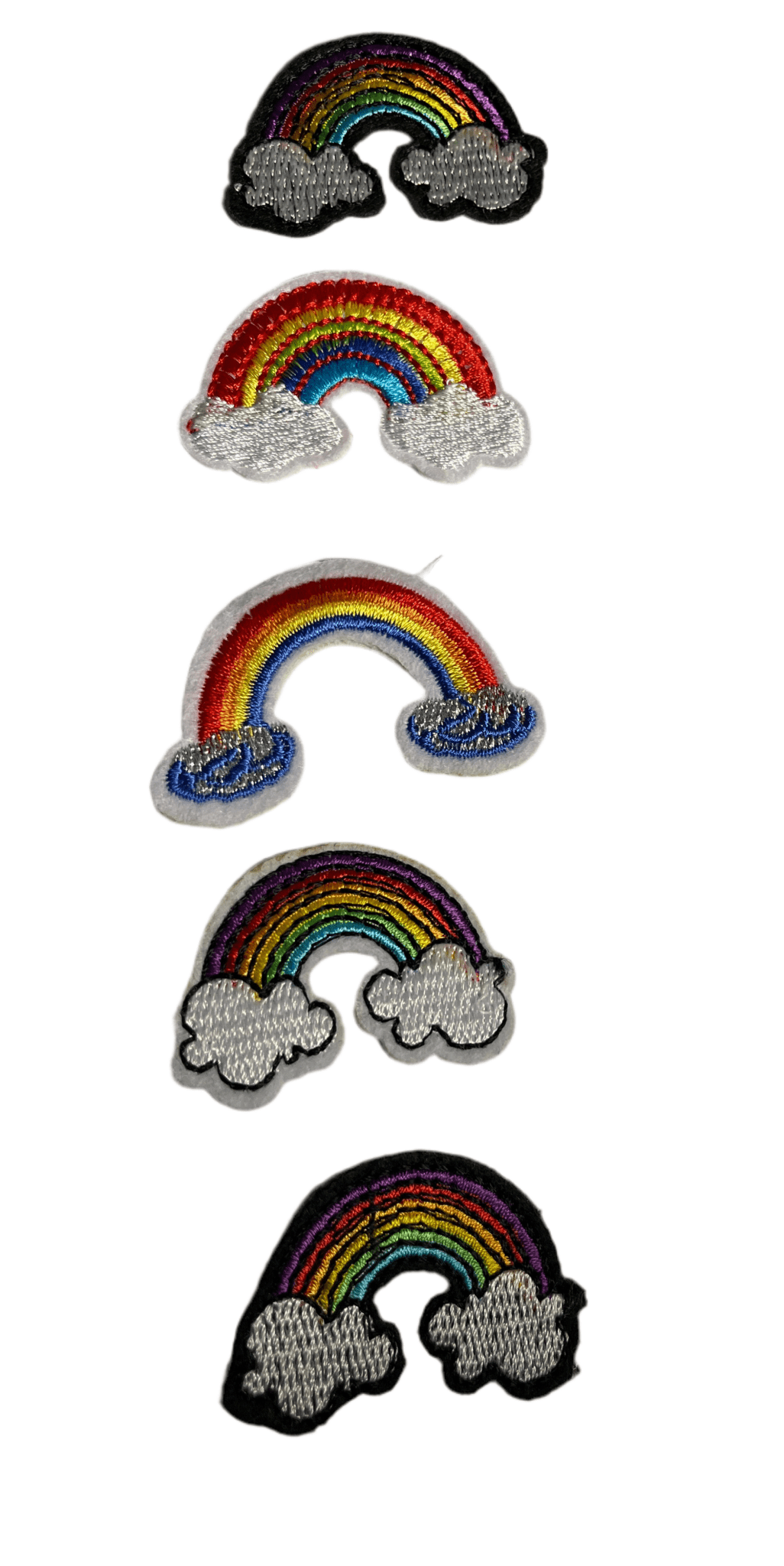 Rainbow Iron on Patches Choose Joy - Let's Patch It Up!