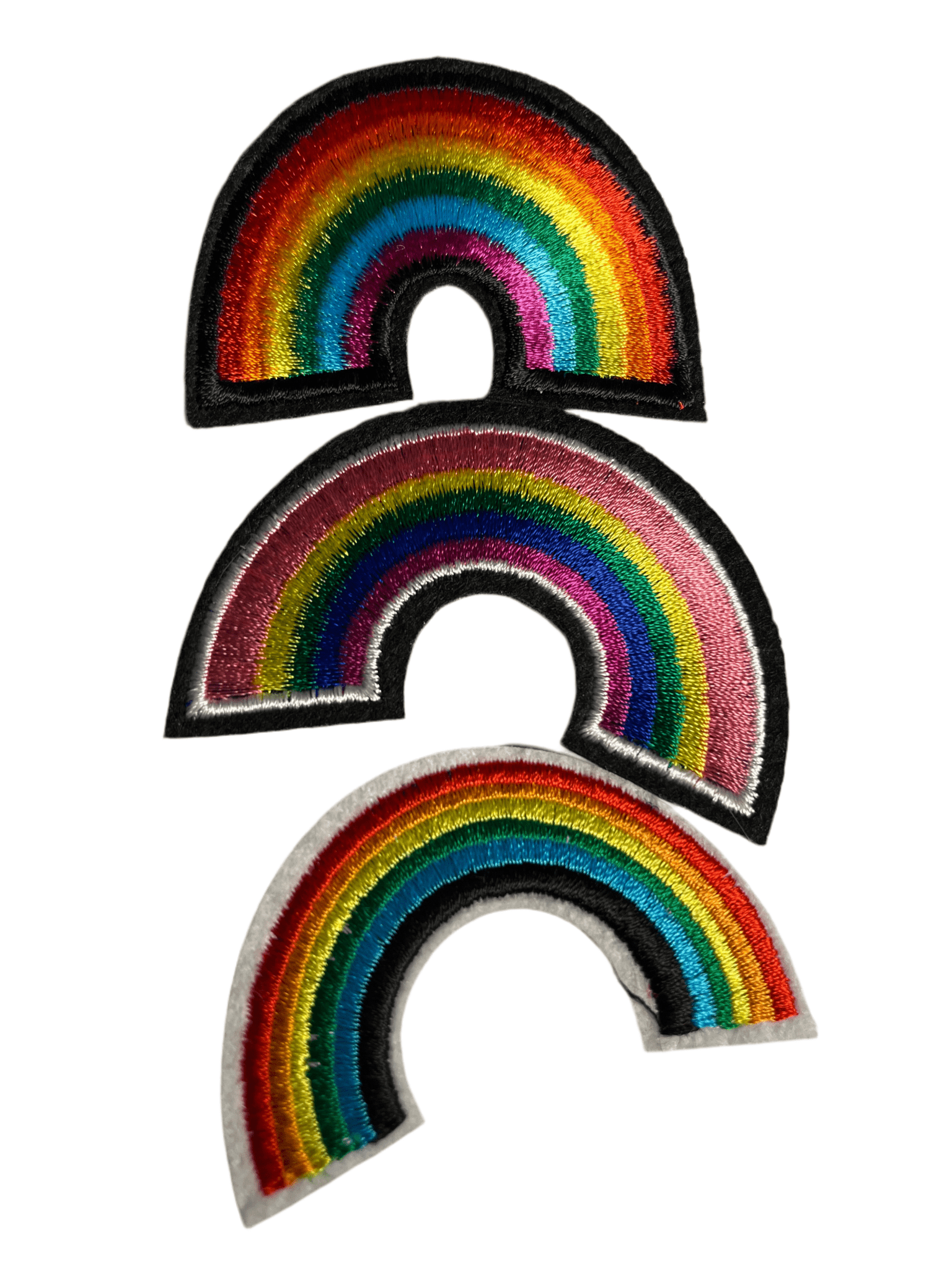 Rainbow Iron on Patches Choose Joy - Let's Patch It Up!