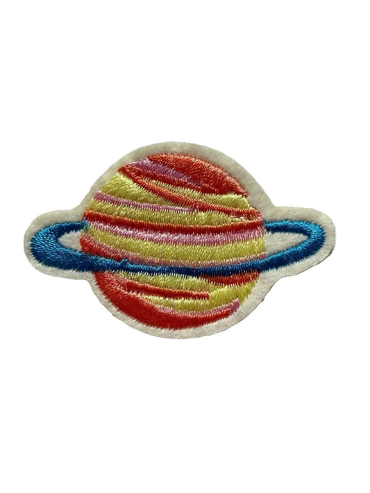 Pink Planet with Blue Ring - Let's Patch It Up!