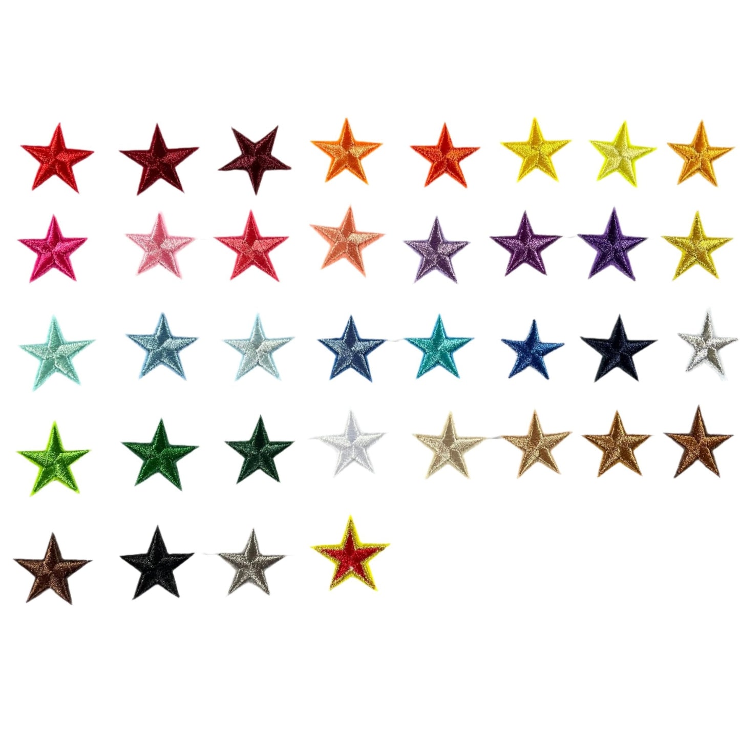 Stars Iron On Patches - small Lavender Purple Star - Let's Patch It Up!
